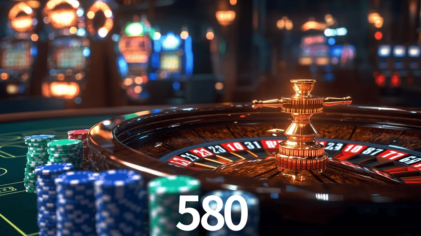 Sinta a adrenalina dos jogos de cassino com 580